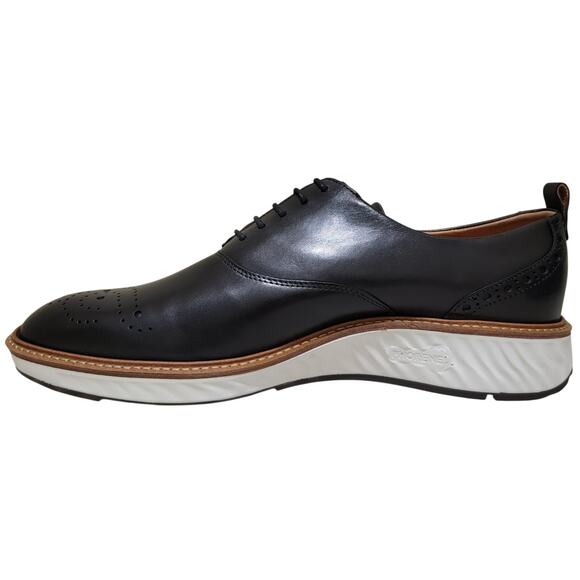 Ecco Men ST1 Hybrid Brogue Wingtip Oxfords Size EU 41 US 7 Black Leather